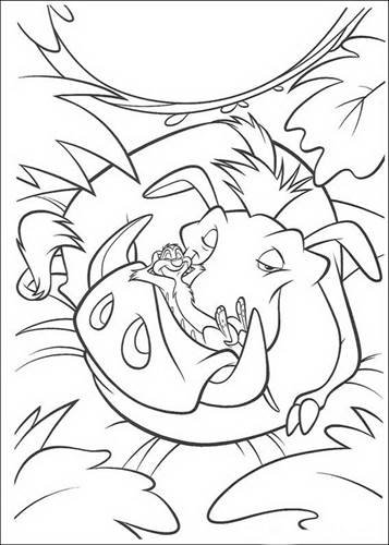 Kids-n-fun.com | 92 coloring pages of Lion King